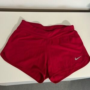 Red Nike Running Shorts